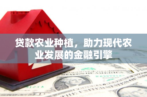 巴林左旗贷款农业种植，助力现代农业发展的金融引擎