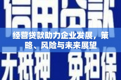 巴林左旗经营贷款助力企业发展，策略、风险与未来展望