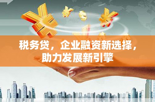 巴林左旗税务贷，企业融资新选择，助力发展新引擎