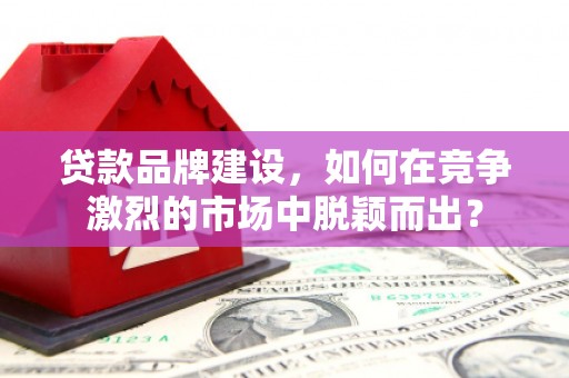 巴林左旗贷款品牌建设，如何在竞争激烈的市场中脱颖而出？