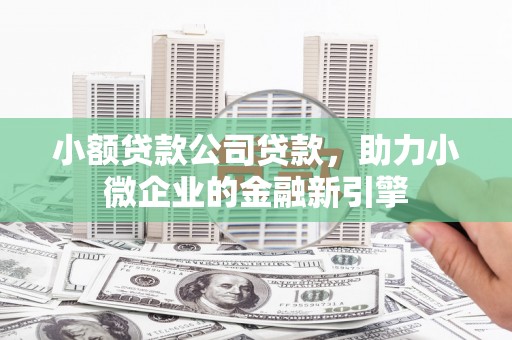 巴林左旗小额贷款公司贷款，助力小微企业的金融新引擎